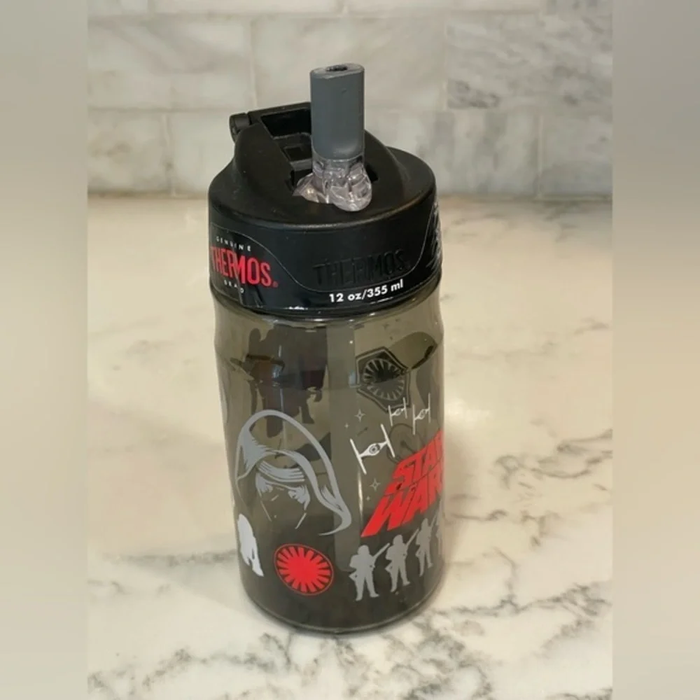 Thermos Bottle, Tritan, Star Wars, 12 Ounces-‎ New